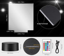 Load image into Gallery viewer, Custom 3D Night LED Light Lamp