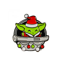 Load image into Gallery viewer, Baby Yoda X-Mas Pin