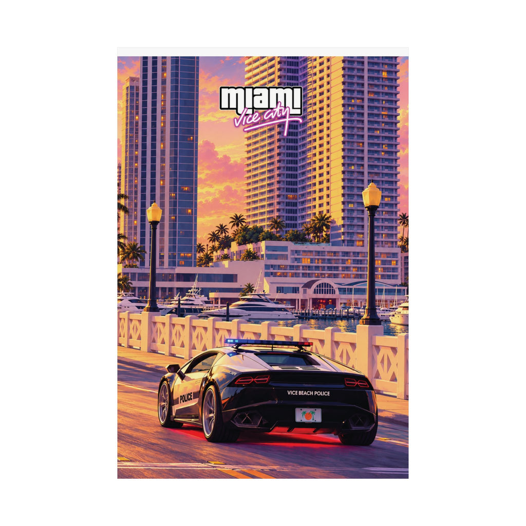 Miami Vice City- Lamborghini Vice Police