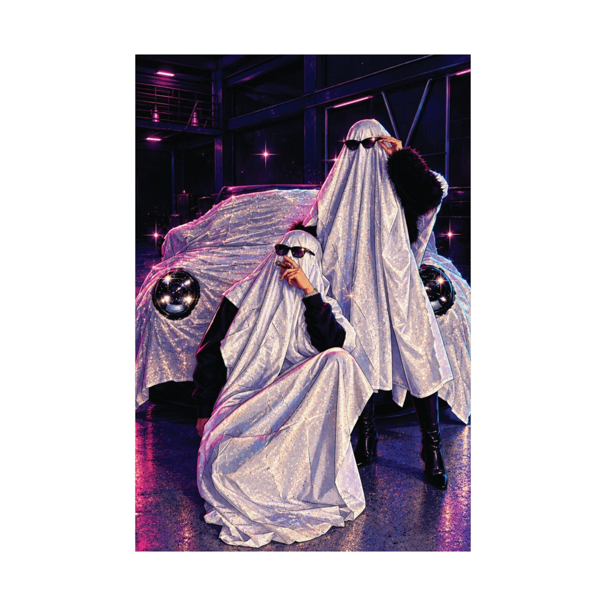 Glitter ghosts & Porsche: Too Glam to Give a Boo