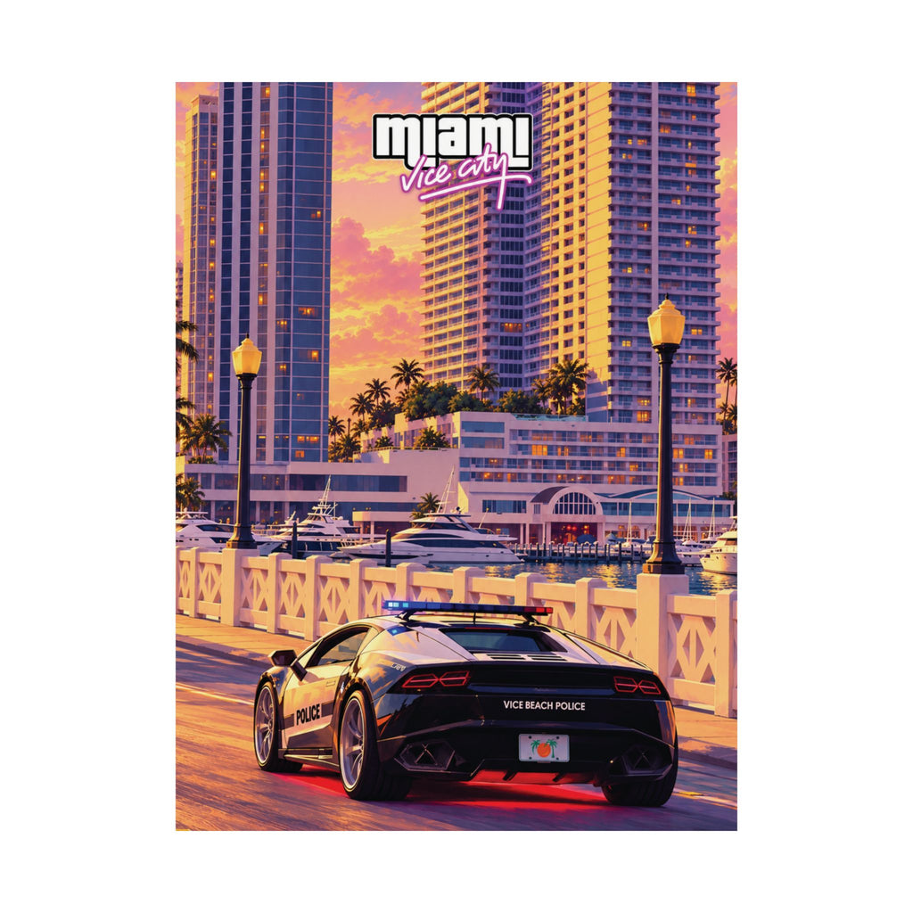 Miami Vice City- Lamborghini Vice Police