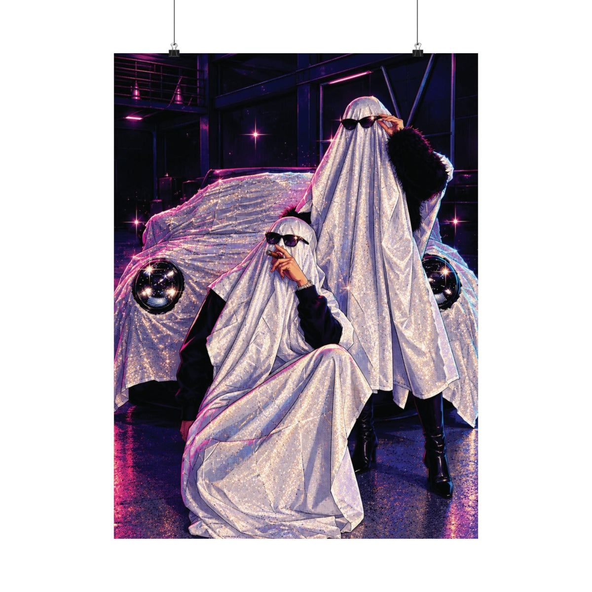 Glitter ghosts & Porsche: Too Glam to Give a Boo