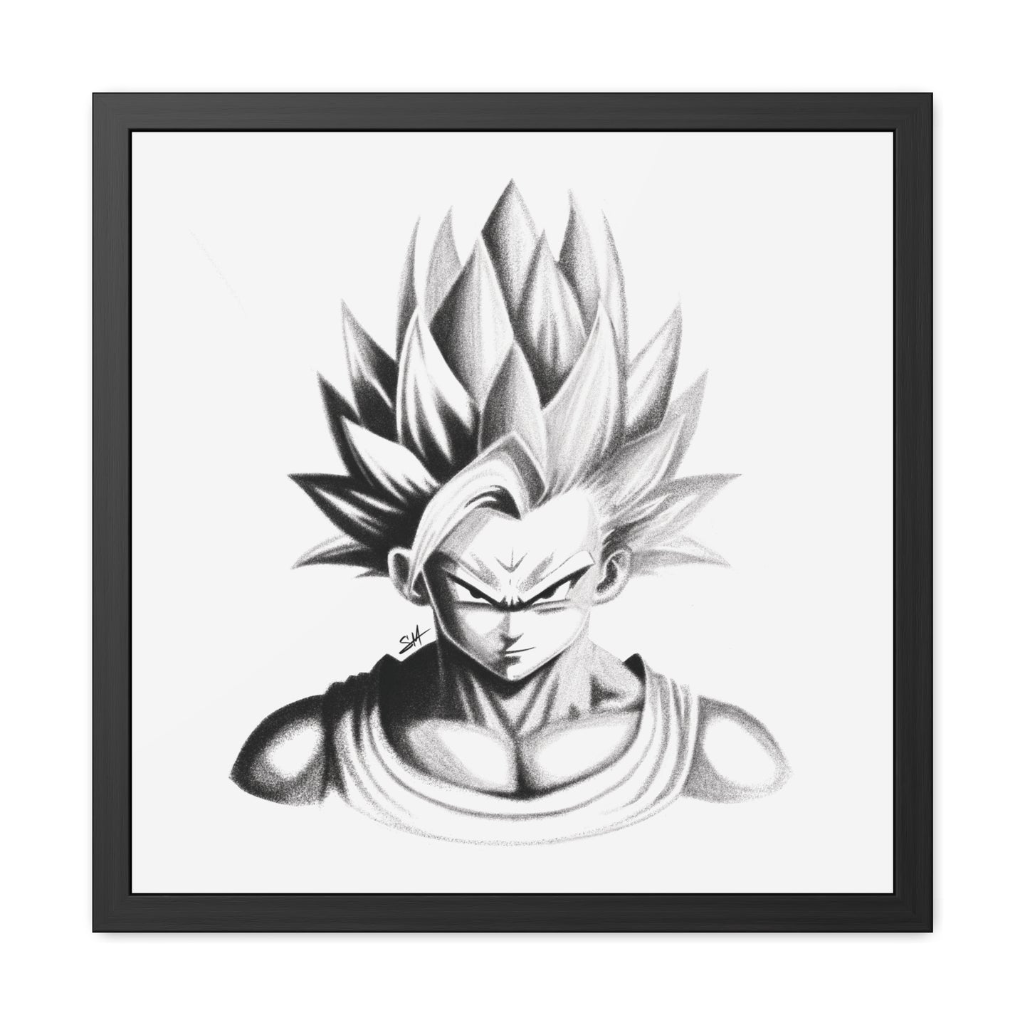 Anime Go-ku Framed Prints