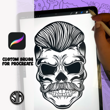 Load image into Gallery viewer, Selene Brush for Procreate
