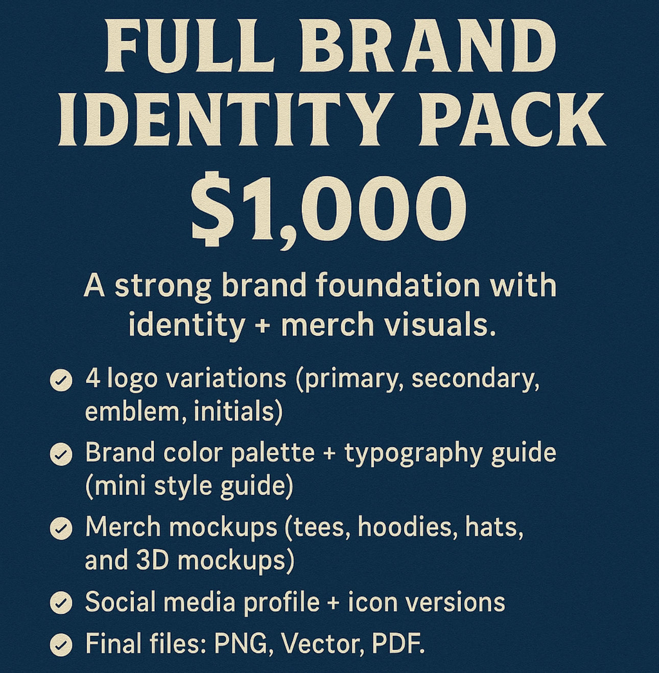 Full Brand Identity Pack